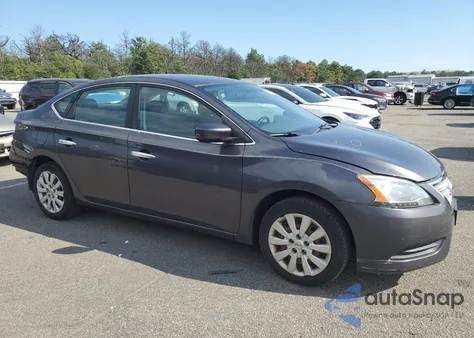 2014 Nissan Sentra S из США, поврежденный, VIN 3N1AB7AP8EL623723
